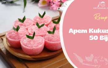 Resep Apem Kukus 50 Biji – Anti Gagal, Lembut, dan Empuk!