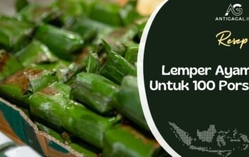 Resep Lemper Ayam untuk 100 Porsi